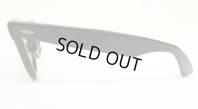 画像3: 80'S B&L ボシュロム製 RAY-BAN "WAYFARER" サングラス ブラック USA製 (VINTAGE)