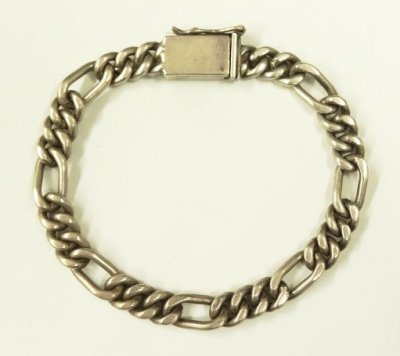 画像1: シルバー925 ブレスレット シルバー メキシコ製 (VINTAGE)