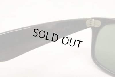 画像8: 80'S B&L ボシュロム製 RAY-BAN "WAYFARER" サングラス ブラック USA製 (VINTAGE)