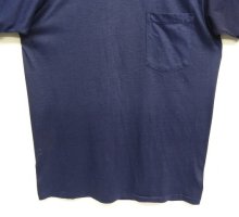 他の写真3: 80'S K-MART シングルステッチ 耳付きポケット 半袖 Tシャツ ツートンネイビー (VINTAGE)