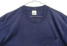 他の写真1: 90'S FRUIT OF THE LOOM シングルステッチ 耳付きポケット 半袖 Tシャツ ネイビー USA製 (VINTAGE)