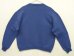画像6: 90'S RUSSELL ATHLETIC 前Vガゼット付き 染み込みプリント クルーネック スウェットシャツ フェードブルー USA製 (VINTAGE)