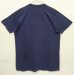 画像4: 90'S FRUIT OF THE LOOM シングルステッチ 耳付きポケット 半袖 Tシャツ ネイビー USA製 (VINTAGE) (4)