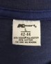 画像2: 80'S K-MART シングルステッチ 耳付きポケット 半袖 Tシャツ ツートンネイビー (VINTAGE) (2)