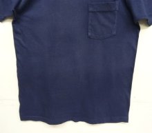 他の写真3: 90'S FRUIT OF THE LOOM シングルステッチ 耳付きポケット 半袖 Tシャツ ネイビー USA製 (VINTAGE)