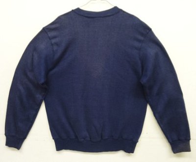 画像4: 80'S CHAMPION "CHICAGO BEARS" トリコタグ スウェットシャツ フェードネイビー USA製 (VINTAGE)