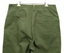 他の写真3: 90'S BEN DAVIS "FRISCO PANTS" トップスナップボタン フリスコパンツ オリーブ (VINTAGE)