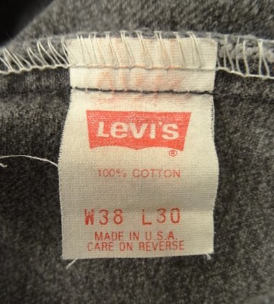 画像2: 90'S LEVIS 505 デニム ブラック W38L30 USA製 (VINTAGE)