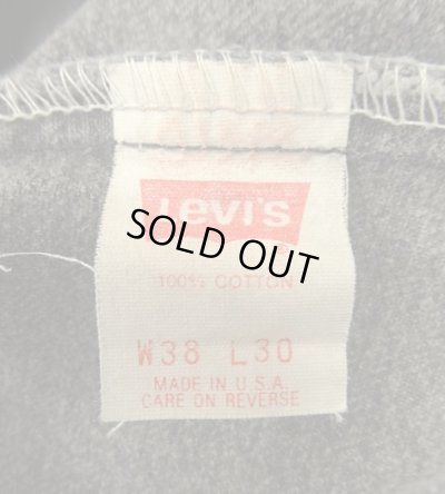 画像2: 90'S LEVIS 505 デニム ブラック W38L30 USA製 (VINTAGE)