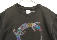 他の写真1: 00'S ART GECKO APPAREL 半袖 Tシャツ フェードブラック (VINTAGE)