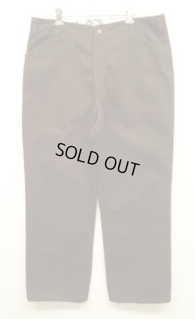 画像1: 90'S BEN DAVIS "FRISCO PANTS" トップスナップボタン フリスコパンツ ブラウン USA製 (VINTAGE)