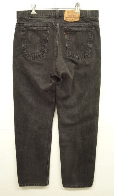 画像3: 90'S LEVIS 505 デニム ブラック W36L30 メキシコ製 (VINTAGE)