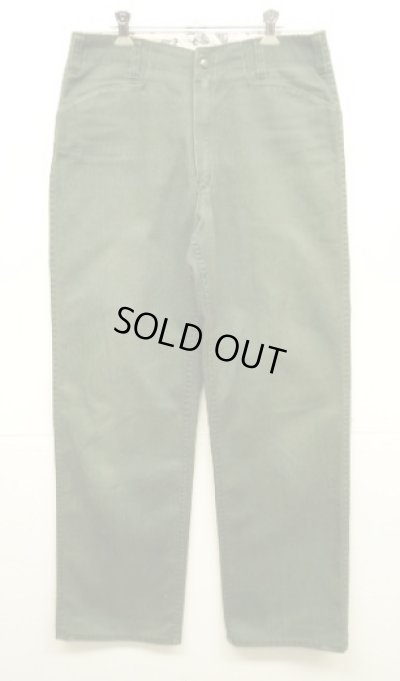 画像1: 90'S BEN DAVIS "FRISCO PANTS" トップスナップボタン フリスコパンツ オリーブ (VINTAGE)