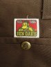 画像6: 90'S BEN DAVIS "FRISCO PANTS" トップスナップボタン フリスコパンツ ブラウン USA製 (VINTAGE)