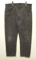 画像1: 90'S LEVIS 505 デニム ブラック W38L30 USA製 (VINTAGE) (1)