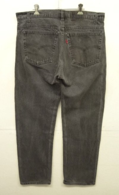 画像3: 90'S LEVIS 505 デニム ブラック W38L30 USA製 (VINTAGE)