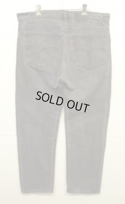 画像3: 90'S LEVIS 505 デニム ブラック W38L30 USA製 (VINTAGE)