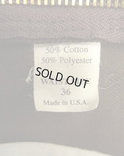 画像4: BEN DAVIS "FRISCO PANTS" トップスナップボタン フリスコパンツ ブラウン USA製 (VINTAGE)