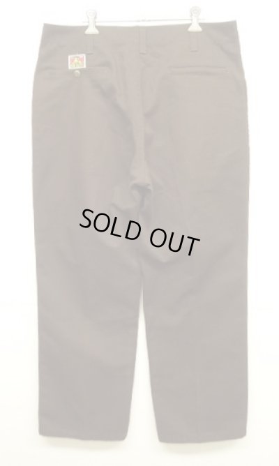 画像5: BEN DAVIS "FRISCO PANTS" トップスナップボタン フリスコパンツ ブラウン USA製 (VINTAGE)