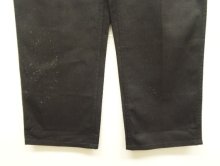 他の写真2: 90'S BEN DAVIS "FRISCO PANTS" トップスナップボタン フリスコパンツ ブラック USA製 (VINTAGE)