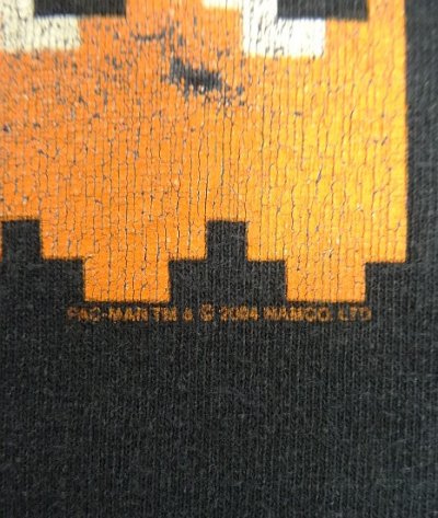 画像4: 00'S NAMCO LTD "PAC MAN" 半袖 Tシャツ ブラック (VINTAGE)