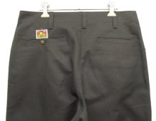 他の写真3: 90'S BEN DAVIS "FRISCO PANTS" トップスナップボタン フリスコパンツ ブラック USA製 (VINTAGE)