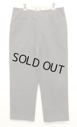 90'S BEN DAVIS "FRISCO PANTS" トップスナップボタン フリスコパンツ ブラック USA製 (VINTAGE)