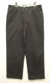 画像1: 90'S BEN DAVIS "FRISCO PANTS" トップスナップボタン フリスコパンツ ブラック USA製 (VINTAGE) (1)