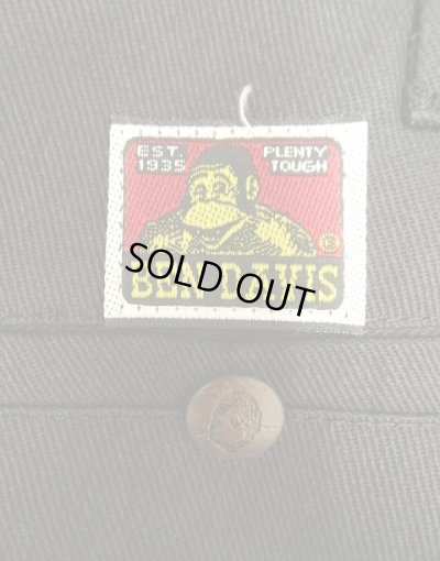 画像6: BEN DAVIS "FRISCO PANTS" トップスナップボタン フリスコパンツ ブラック USA製 (VINTAGE)