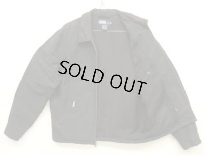 画像3: 90'S RALPH LAUREN チンスト付き ドリズラージャケット ブラック (VINTAGE)