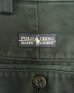 画像4: 90'S RALPH LAUREN "ANDREW PANT" ツープリーツ チノパンツ ブラック (VINTAGE) (4)