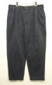 画像1: 90'S RALPH LAUREN "ANDREW PANT" ツープリーツ チノパンツ ネイビー (VINTAGE) (1)