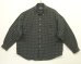画像1: 90'S RALPH LAUREN "BIG SHIRT" 同色ロゴ コットンビエラ 長袖 BDシャツ チェック柄 (VINTAGE) (1)