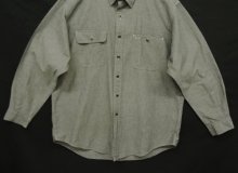 他の写真3: 90'S RALPH LAUREN "DUNGAREE WORKSHIRT" シャンブレー ワークシャツ ブラック (VINTAGE)