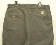 他の写真3: 90'S RALPH LAUREN "ボックスロゴ" ツープリーツ チノパンツ カーキ USA製 (VINTAGE)