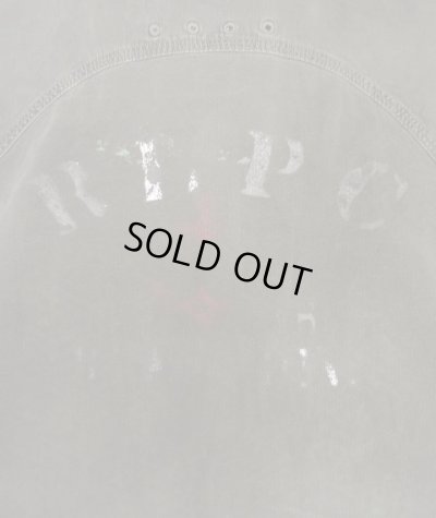 画像6: 90'S RALPH LAUREN チンスト付き バックステンシル ワークシャツ ブラック (VINTAGE)