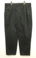 画像1: 90'S RALPH LAUREN "ANDREW PANT" ツープリーツ チノパンツ ブラック (VINTAGE) (1)