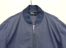 他の写真1: 90'S RALPH LAUREN 三角タグ ポプリン L-2B フライトジャケット ブルー (VINTAGE)
