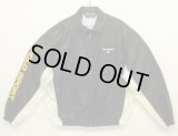90'S RALPH LAUREN "POLO SPORT" 三角タグ チンスト付き リップストップナイロン ドリズラージャケット ブラック/ホワイト (VINTAGE)