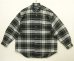画像1: 90'S RALPH LAUREN "BIG SHIRT" オックスフォード 長袖 BDシャツ チェック柄 (VINTAGE) (1)