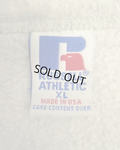 画像2: 90'S RUSSELL ATHLETIC "AIR FORCE ACADEMY" スウェット カーディガン ヘザーグレー USA製 (VINTAGE)