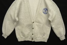 他の写真3: 90'S RUSSELL ATHLETIC "AIR FORCE ACADEMY" スウェット カーディガン ヘザーグレー USA製 (VINTAGE)