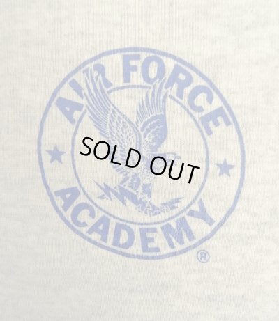 画像3: 90'S RUSSELL ATHLETIC "AIR FORCE ACADEMY" スウェット カーディガン ヘザーグレー USA製 (VINTAGE)