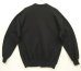 画像4: 80'S JERZEES "TITLEIST" スウェット カーディガン ブラック USA製 (VINTAGE) (4)