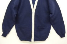 他の写真3: 80'S JERZEES スウェット カーディガン ネイビー/アッシュグレー USA製 (VINTAGE)