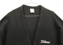 他の写真1: 80'S JERZEES "TITLEIST" スウェット カーディガン ブラック USA製 (VINTAGE)