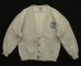 画像1: 90'S RUSSELL ATHLETIC "AIR FORCE ACADEMY" スウェット カーディガン ヘザーグレー USA製 (VINTAGE) (1)