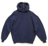 80'S JERZEES プルオーバー スウェット パーカー ネイビー USA製 (VINTAGE)