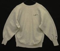 90'S CHAMPION 刺繍タグ リバースウィーブ ヘザーグレー メキシコ製 (VINTAGE)