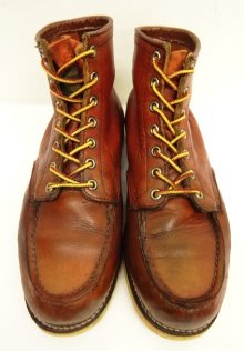 他の写真1: 90'S RED WING 875 "半円犬タグ" レザー モックトゥブーツ オロラセット 箱付き USA製 (VINTAGE)
